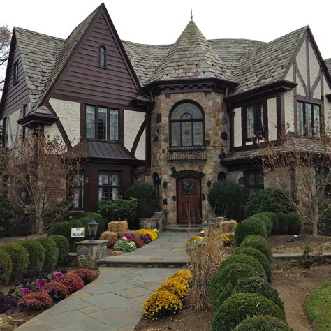 tudor revival mansion.